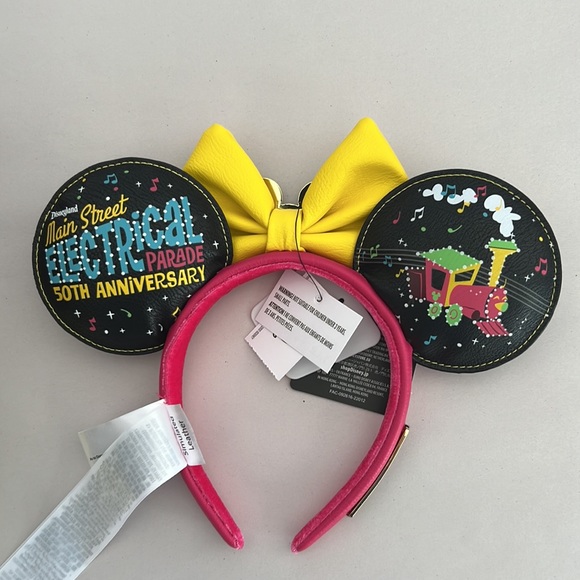 Disney Parks Main Street Electrical Parade Loungefly 50th Backpack & Ears - Picture 2 of 2